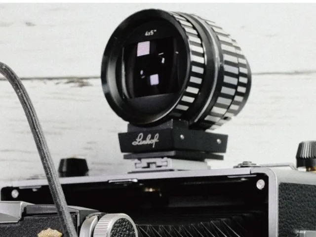 リンホフ・マスターテヒニカのストロボ部分を撮影した写真