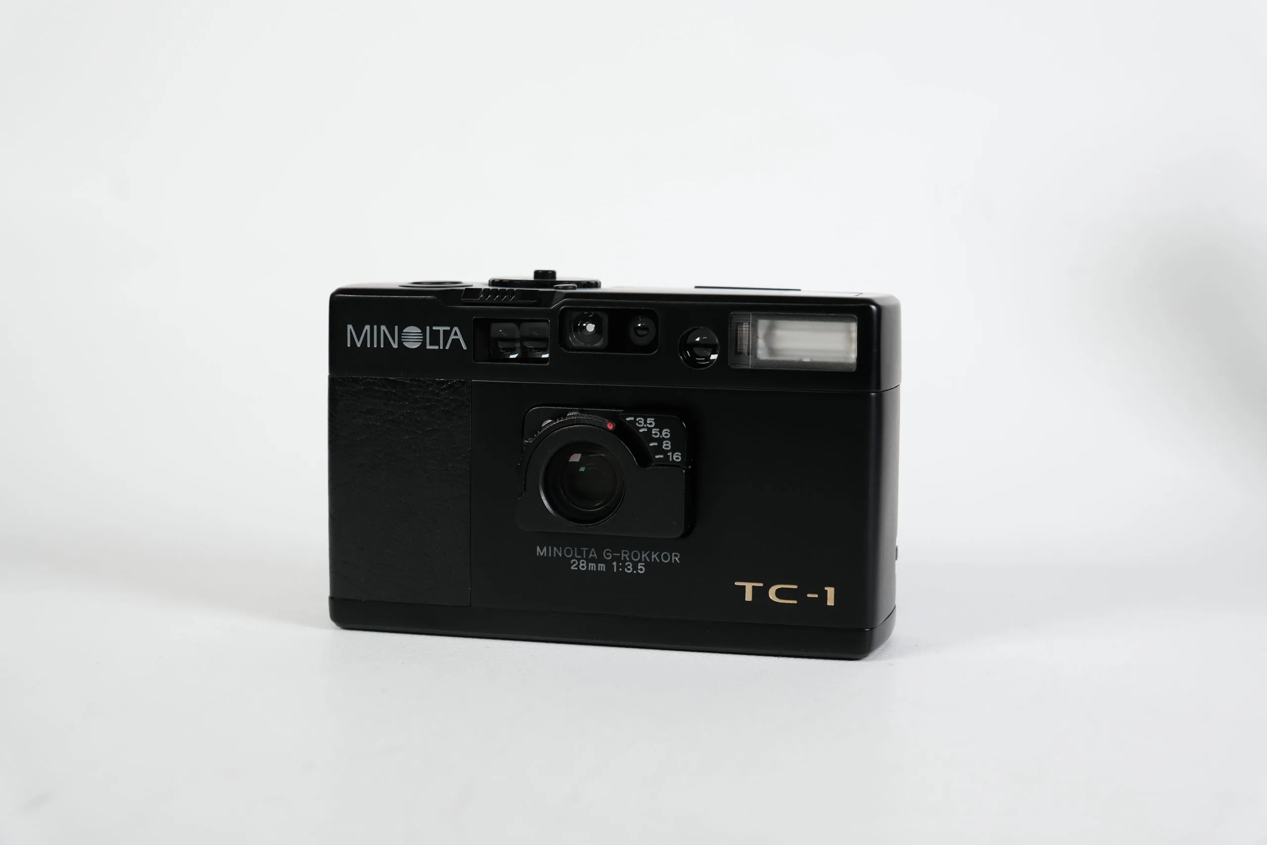 買取したMINOLTA TC-1 Limitedの全体写真（正面から撮影）